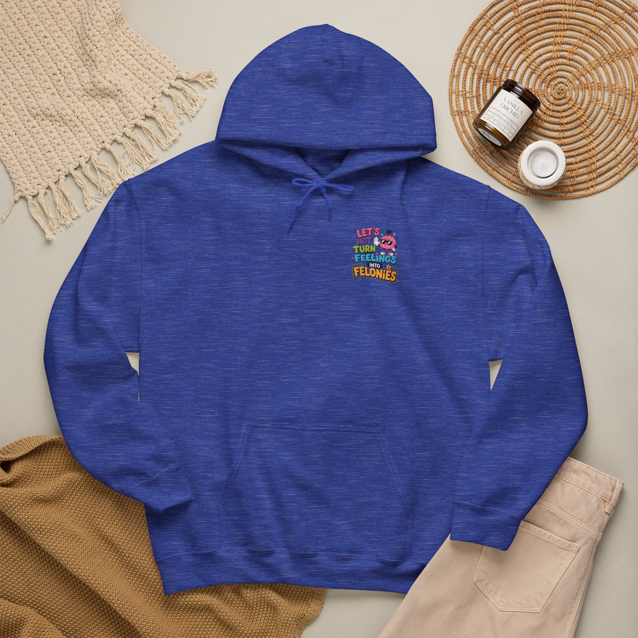 Let’s Not Turn Feelings Into Felonies Hoodie
