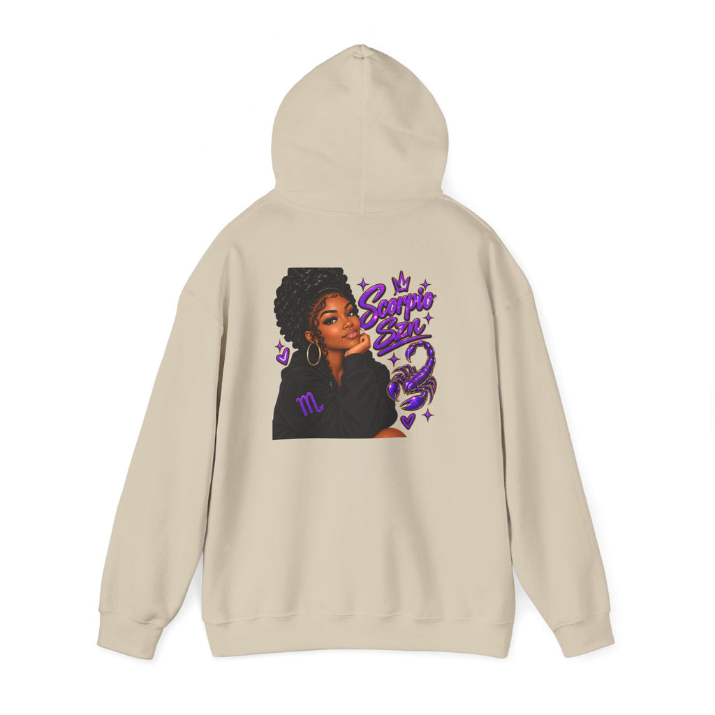 Scorpio Queen Zodiac Graphic Hoodie