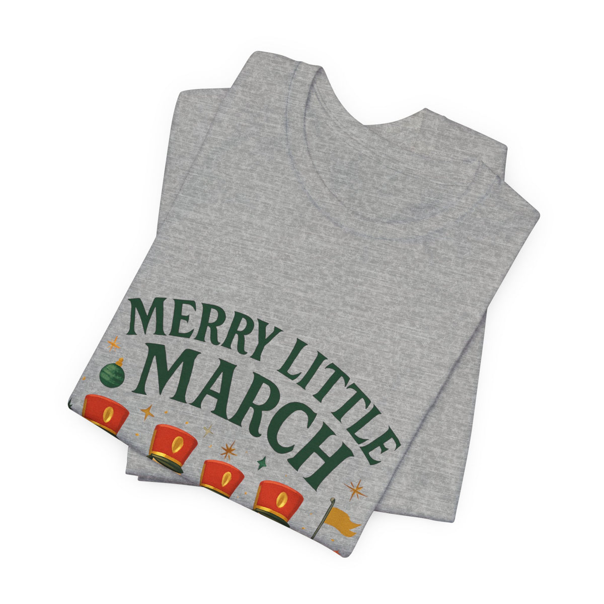 Merry Little March Nutcracker Toy Soldier Christmas Tee