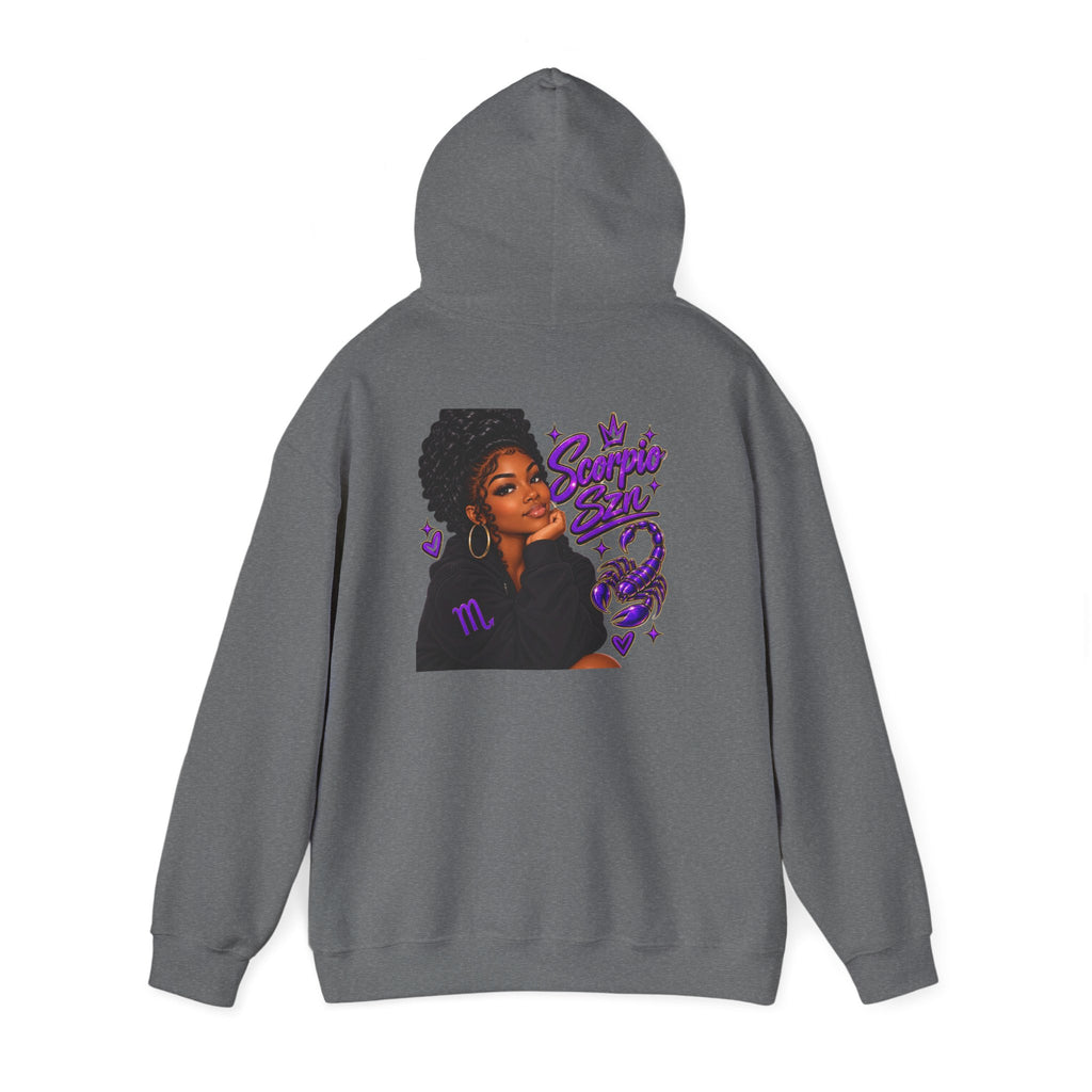 Scorpio Queen Zodiac Graphic Hoodie