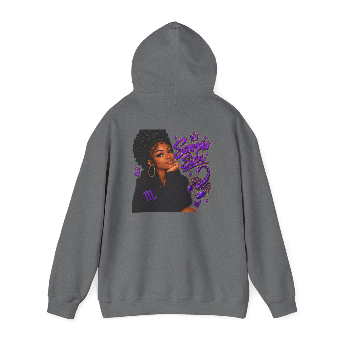 Scorpio Queen Zodiac Graphic Hoodie