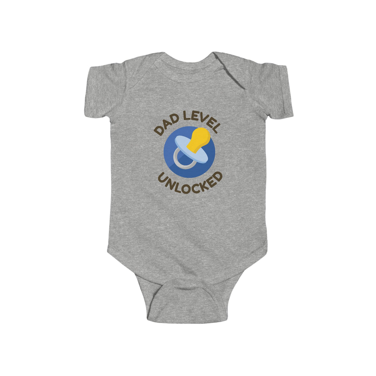Dad Level Unlocked Baby Bodysuit