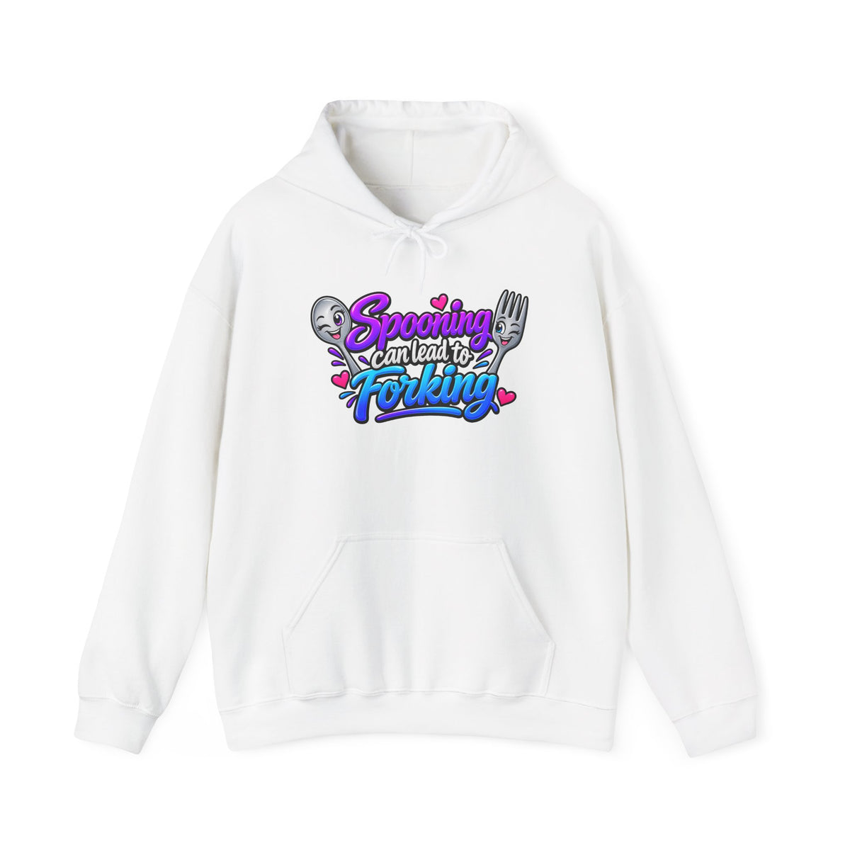 Spooning Can Lead to Forking Hoodie