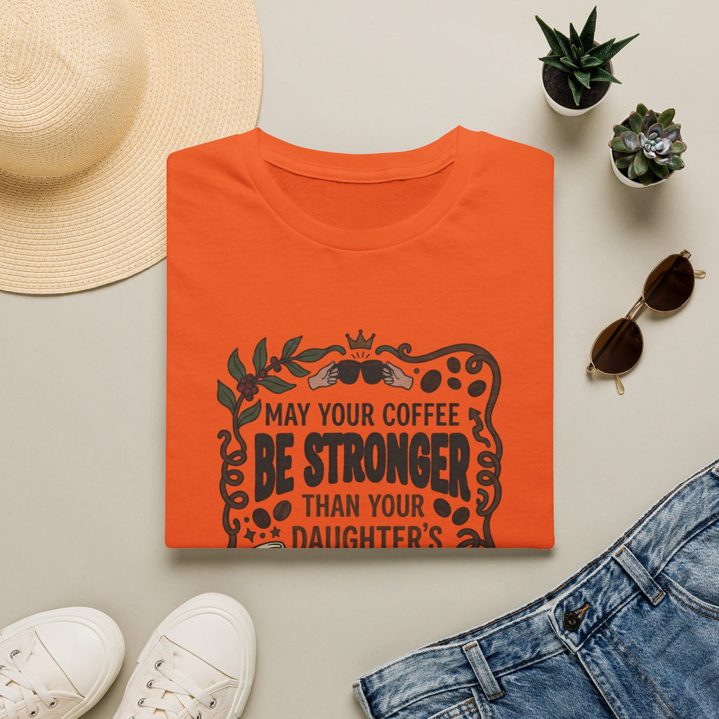 May Your Coffee Be Stronger Than Your Daughter’s Attitude T-Shirt