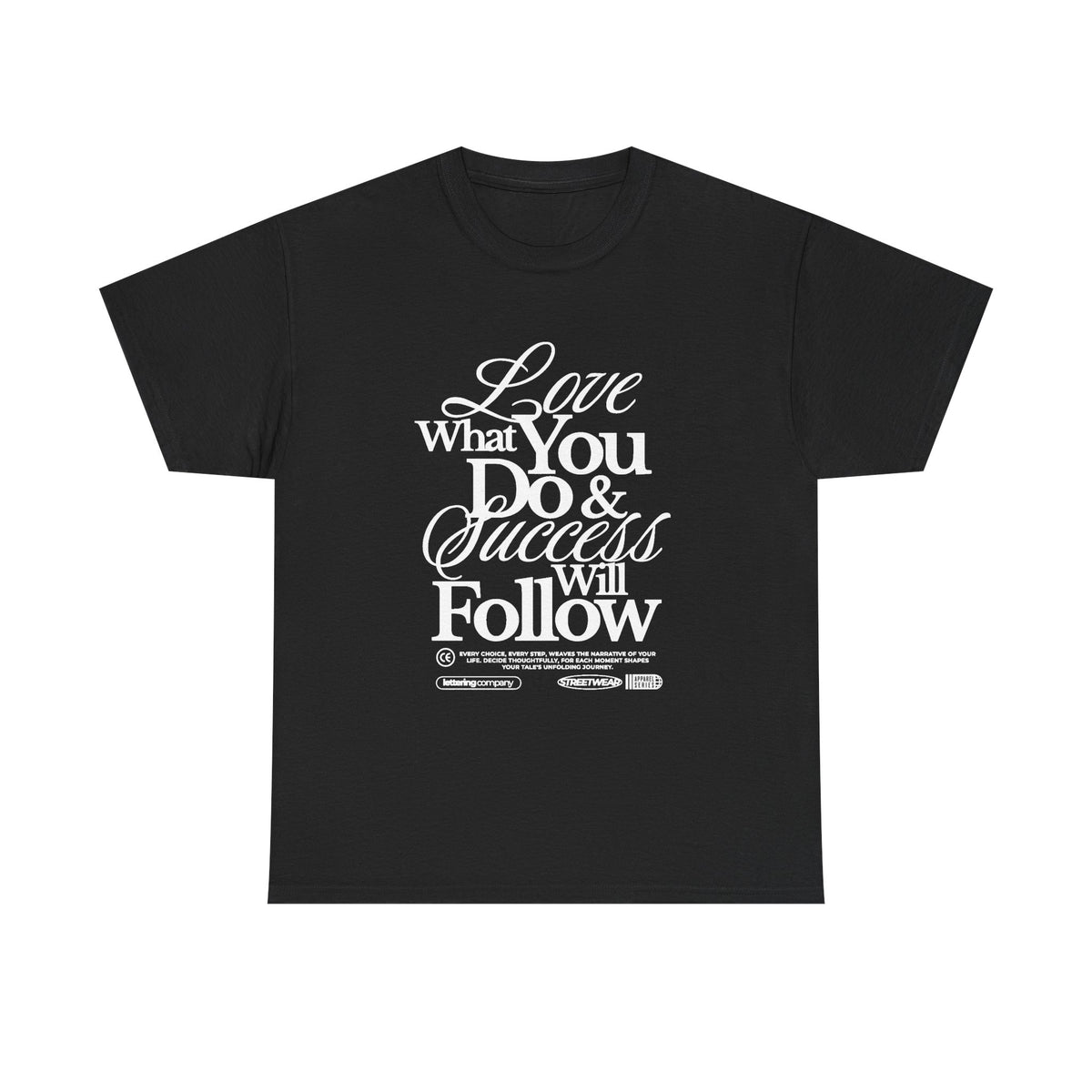 Motivational Unisex Heavy Cotton Tee - Love What You Do & Success Will Follow, Inspirational Shirt, Positive Vibes T-Shirt, Gift for [...]