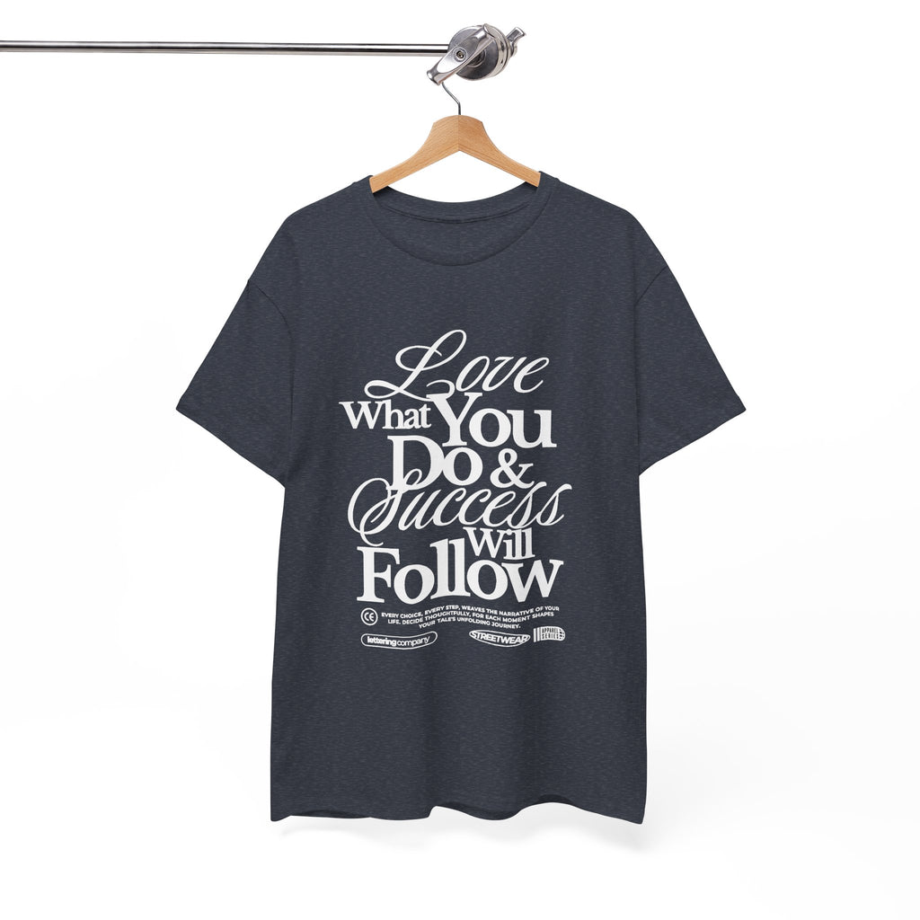 Motivational Unisex Heavy Cotton Tee - Love What You Do & Success Will Follow, Inspirational Shirt, Positive Vibes T-Shirt, Gift for [...]