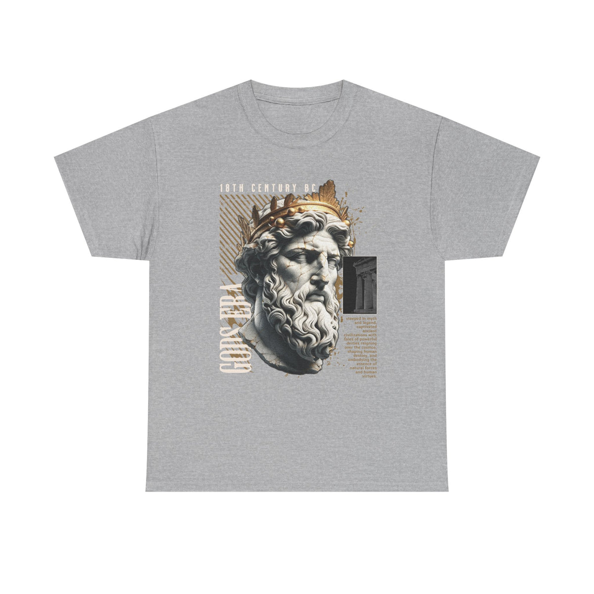 Gods Era Vintage Art-Inspired Unisex Heavy Cotton Tee, Graphic Tee, Unisex Casual Wear, Comfortable Everyday Style, Gift for Art Lovers, Unique [...]