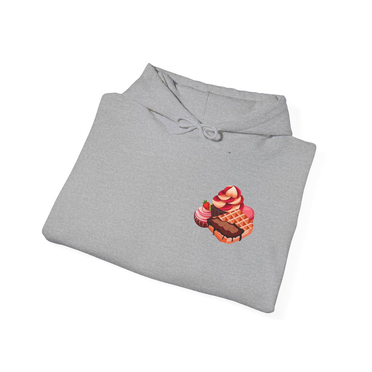 Calories Don’t Count on the Weekend  Dessert Graphic Hoodie