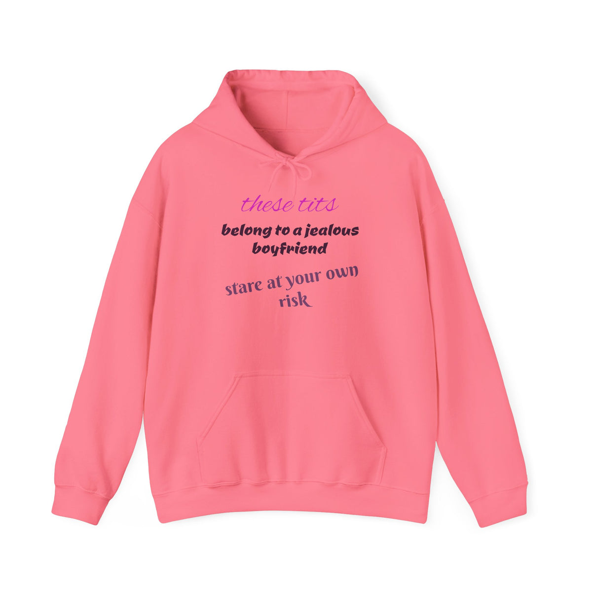 Jealous Boyfriend Hoodie, Funny Sweatshirt Gift, Statement Hoodie, Casual Streetwear, Unique Gift for Her, Playful Graphic Wear