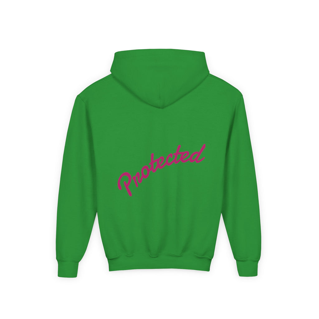 Youth Hoodie - "Behold, children are a heritage" Psalm 127:3 Christian Protected Pullover
