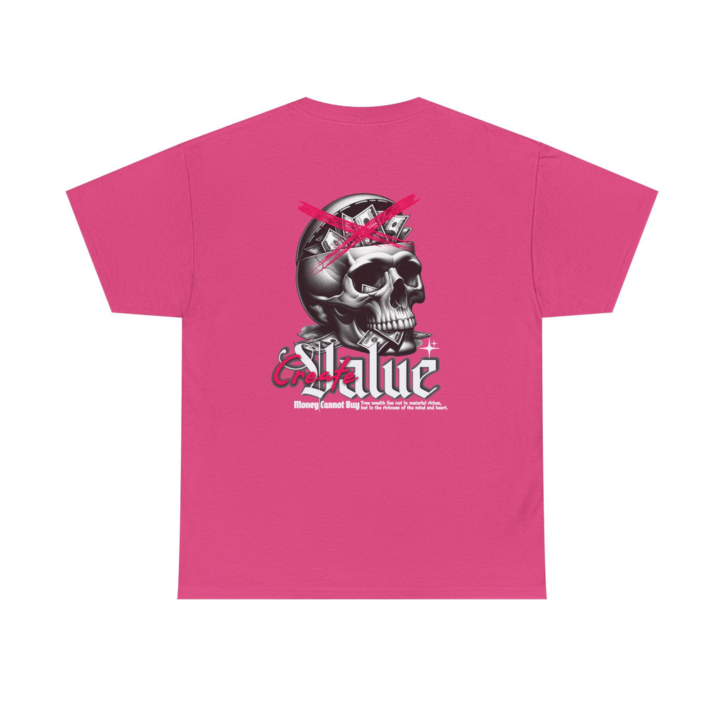 Skull Graphic Tee, Punk T-Shirt, Alternative Apparel, Unisex Heavy Cotton Tee, Unique Streetwear, Gift for Music Lovers