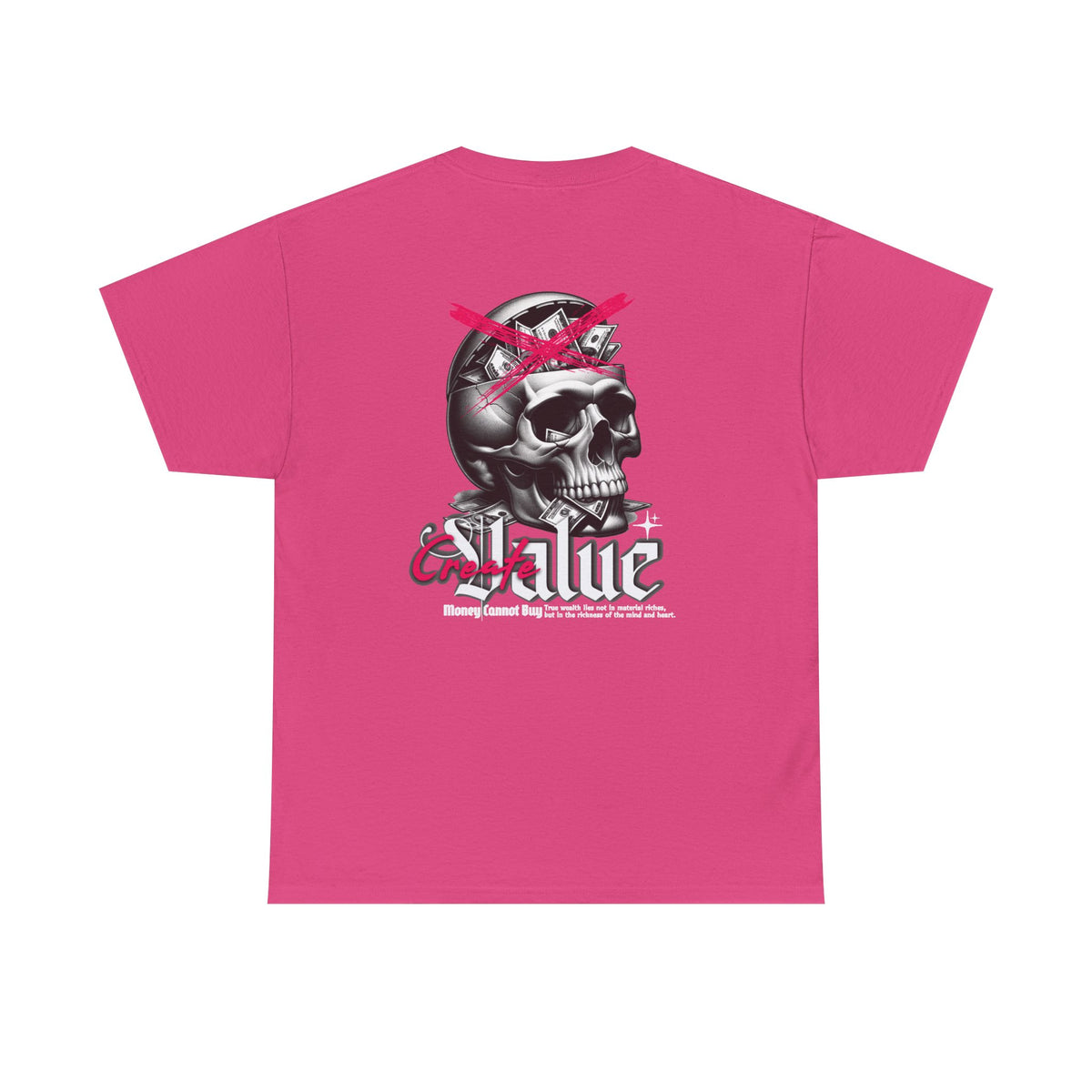 Skull Graphic Tee, Punk T-Shirt, Alternative Apparel, Unisex Heavy Cotton Tee, Unique Streetwear, Gift for Music Lovers