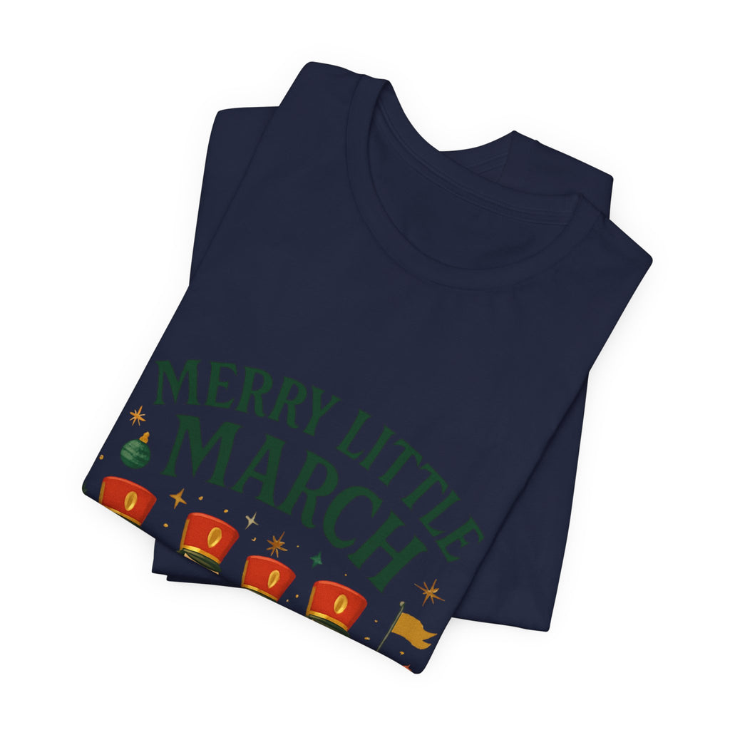 Merry Little March Nutcracker Toy Soldier Christmas Tee