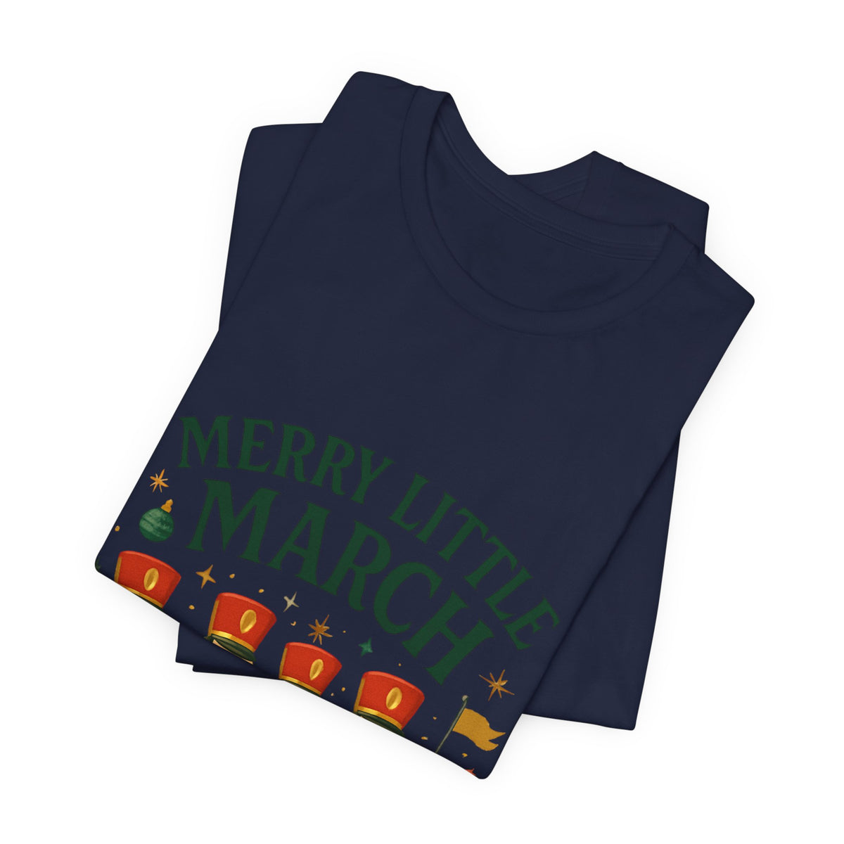 Merry Little March Nutcracker Toy Soldier Christmas Tee