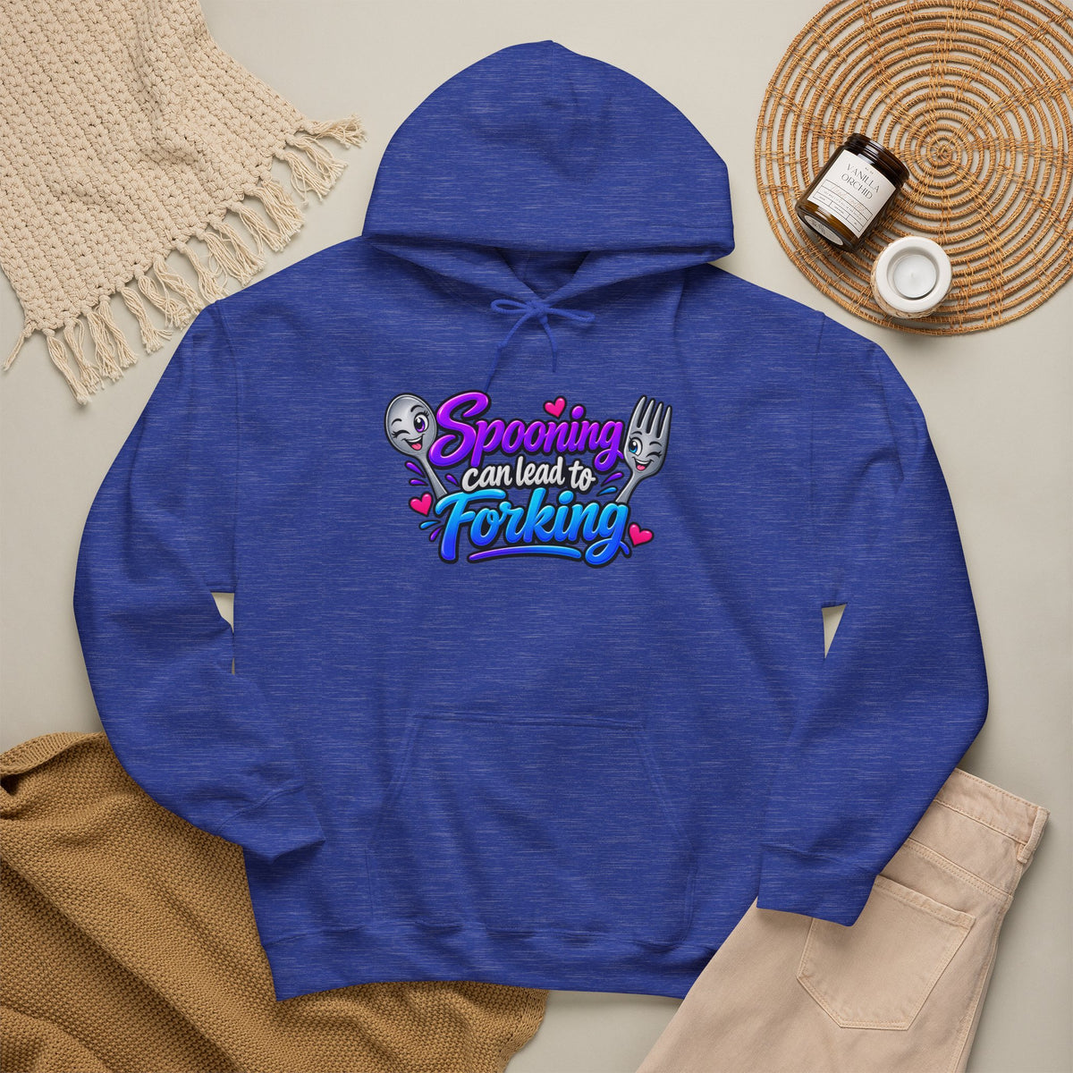 Spooning Can Lead to Forking Hoodie