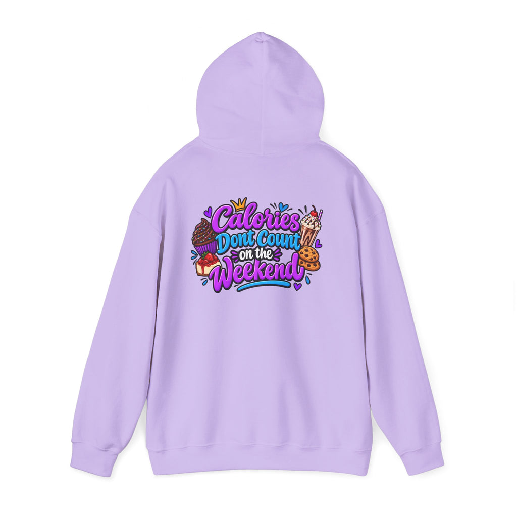 Calories Don’t Count on the Weekend  Dessert Graphic Hoodie