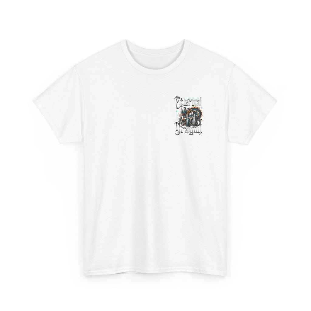 Fierce Dragon Graphic Tee, Unisex Cotton T-Shirt, Casual Streetwear, Fantasy Theme, Gift for Dragon Lovers