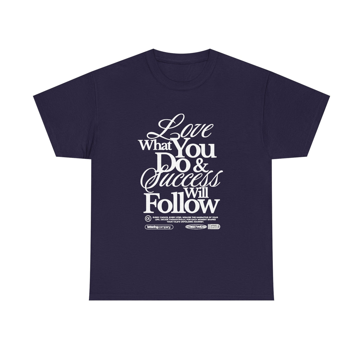 Motivational Unisex Heavy Cotton Tee - Love What You Do & Success Will Follow, Inspirational Shirt, Positive Vibes T-Shirt, Gift for [...]