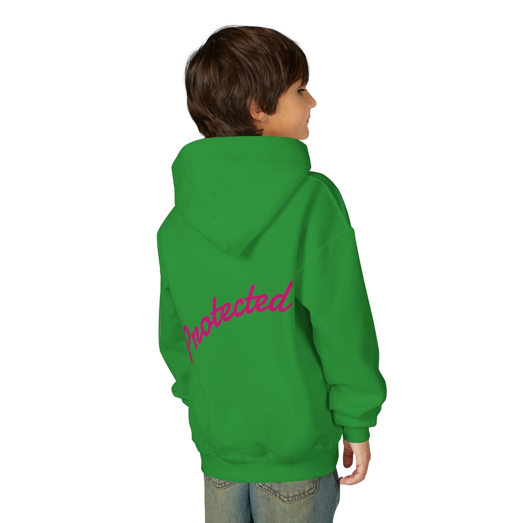 Youth Hoodie - "Behold, children are a heritage" Psalm 127:3 Christian Protected Pullover