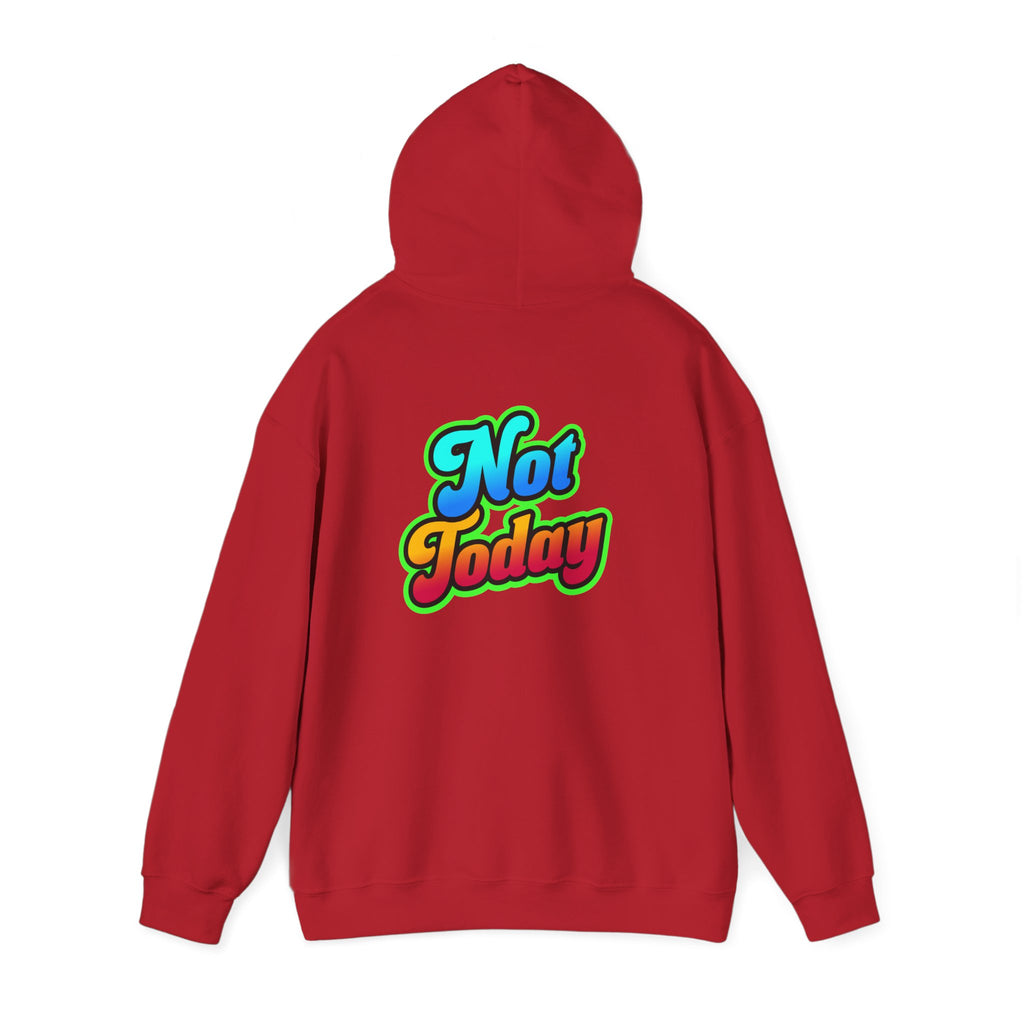 Chill Vibes Hoodie - Unisex Heavy Blend™ Hooded Sweatshirt with 'Not Today' Design, Cozy Casual Wear, Birthday Gift, Self-Care, [...]