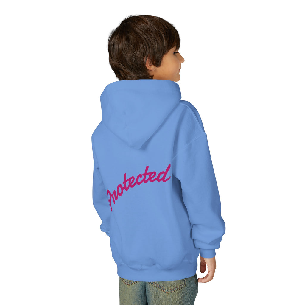Youth Hoodie - "Behold, children are a heritage" Psalm 127:3 Christian Protected Pullover