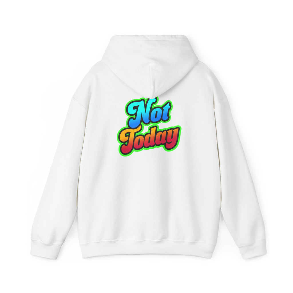 Chill Vibes Hoodie - Unisex Heavy Blend™ Hooded Sweatshirt with 'Not Today' Design, Cozy Casual Wear, Birthday Gift, Self-Care, [...]