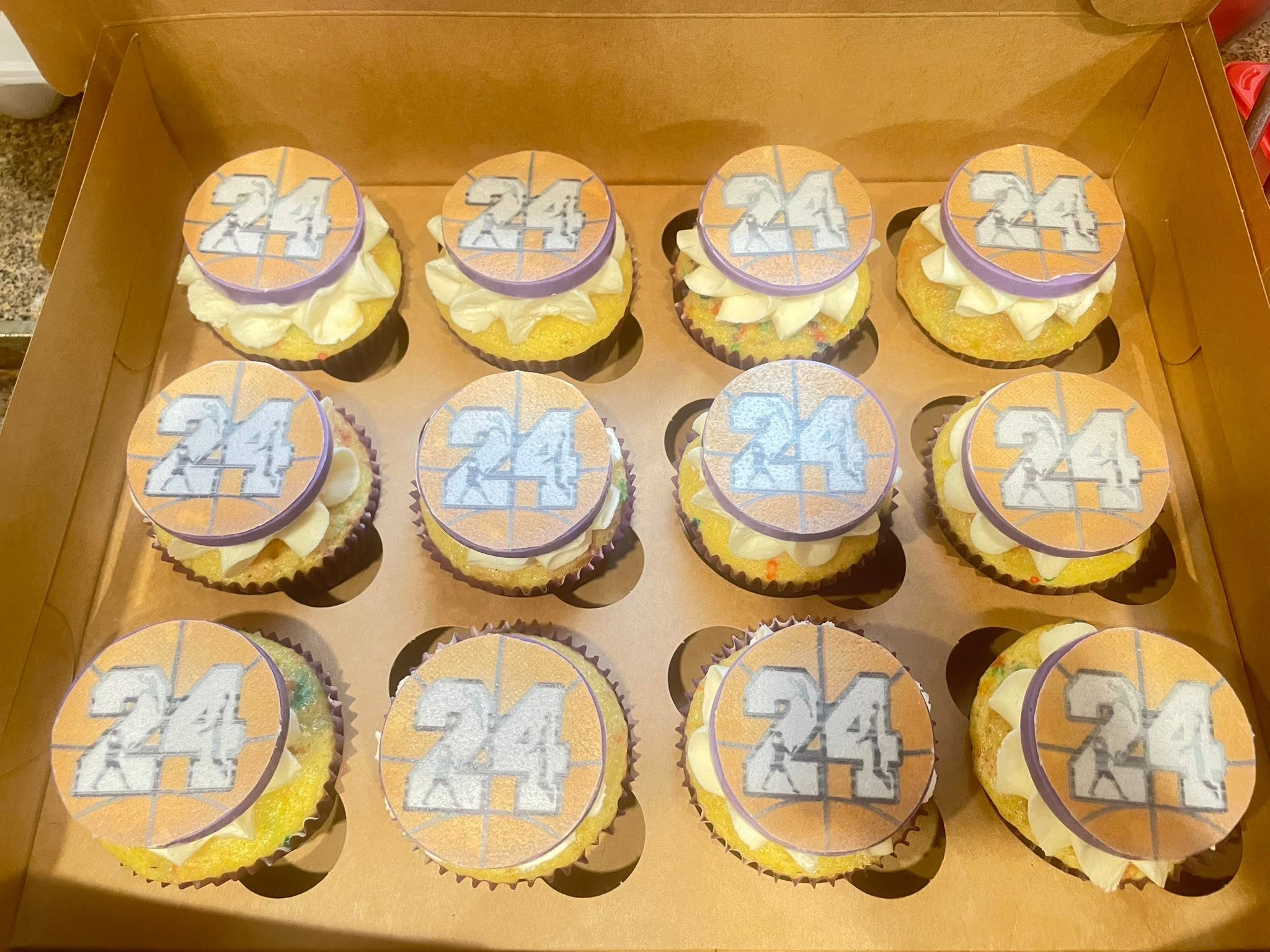 Age Decorated Cupcakes