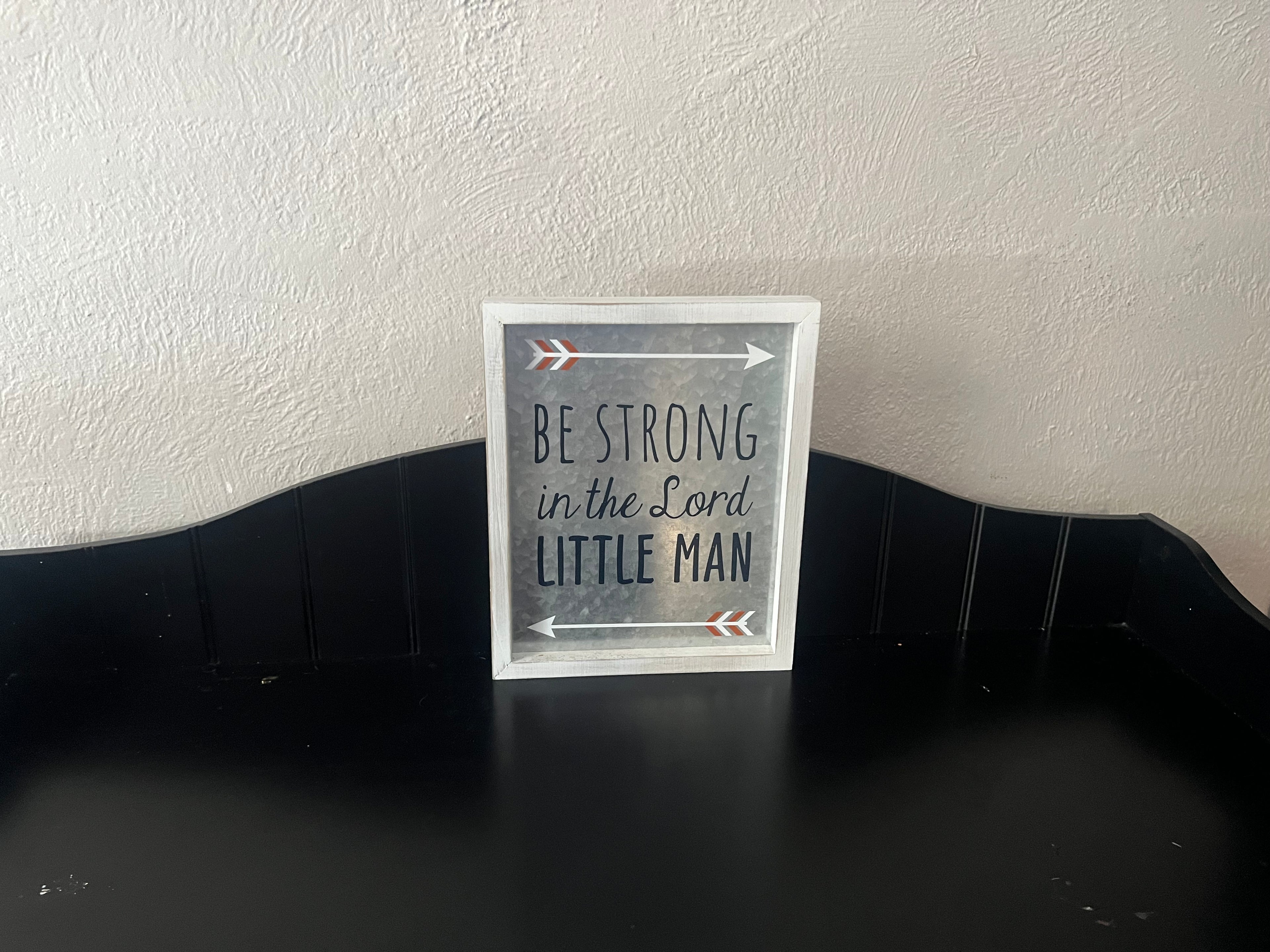 Be Strong In The Lord Wall Plaque