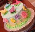 Butterfly Flower Cake