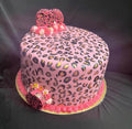 Cheetah Print Cake