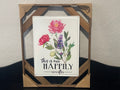 Happily Ever After Floral Wall Plaque