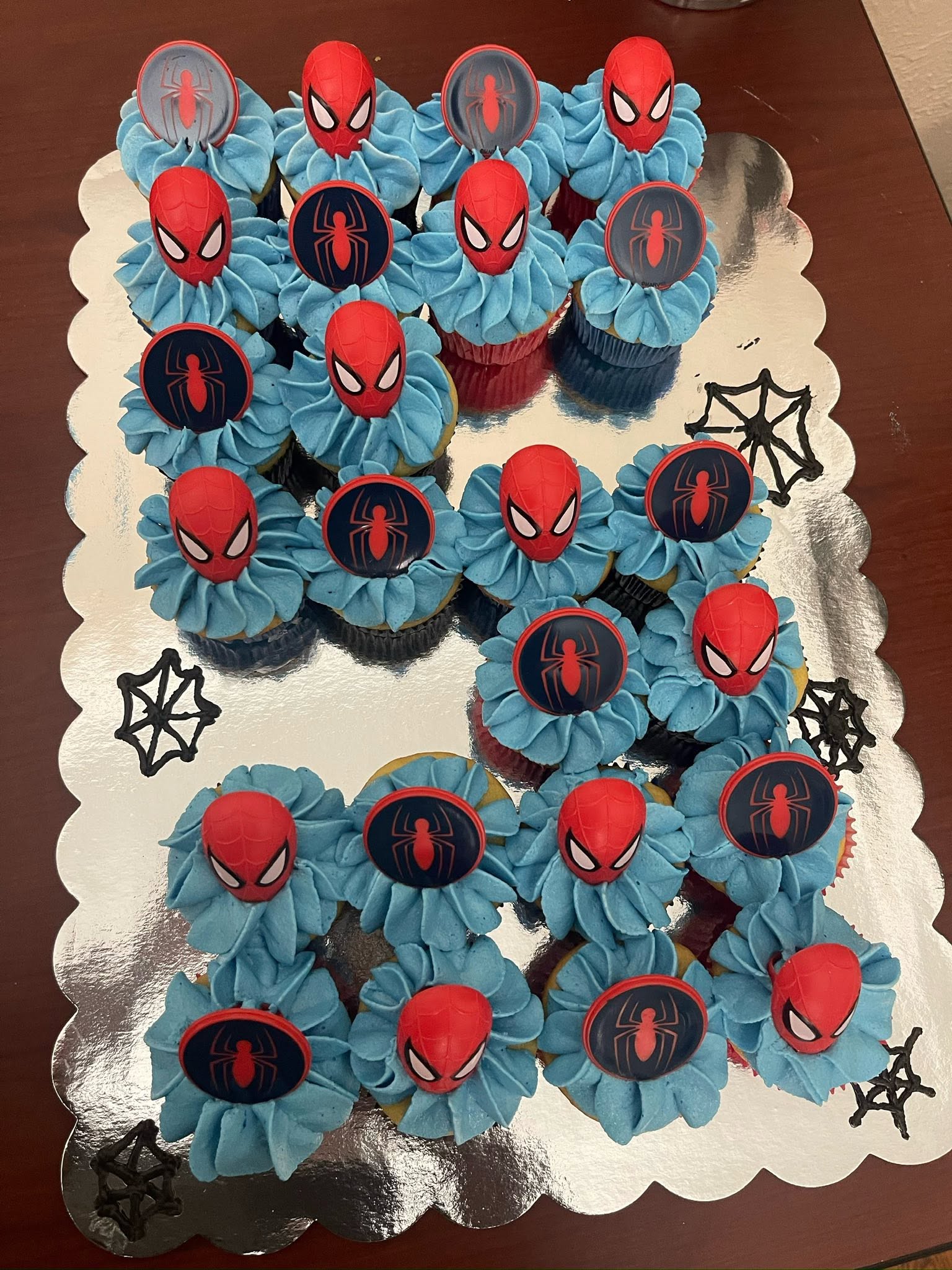 Double Row Cupcakes